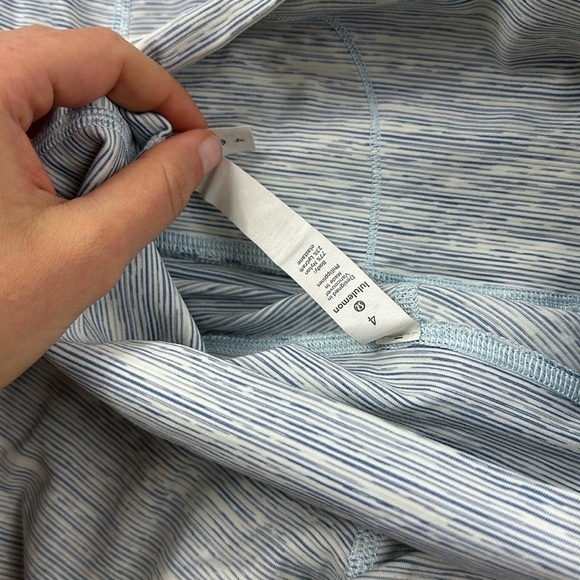 Lululemon Wunder Under HT Tight 25" *Luxtreme Wee Are From Space Sheer Blue - Picture 5 of 6